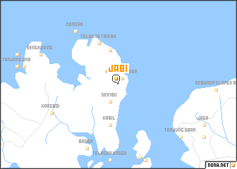 map of Jabi