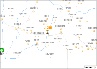 map of Jabi