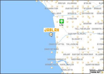 map of Jablah