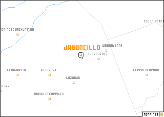 map of Jaboncillo