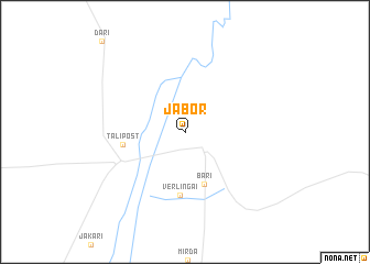 map of Jabor