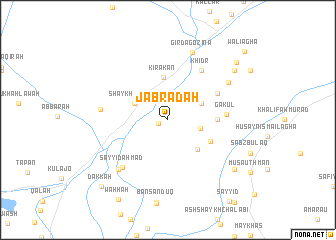 map of Jabrādah