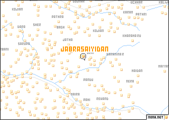 map of Jabra Saiyidān