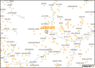 map of Jabriān