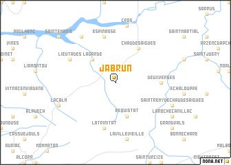 map of Jabrun