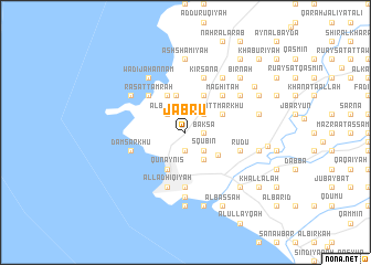 map of Jabrū
