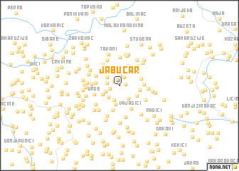 map of Jabučar