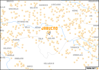 map of Jabučno
