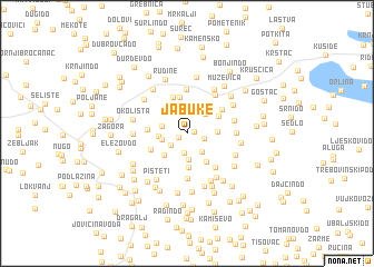 map of Jabuke