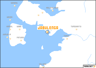 map of Jabulenga