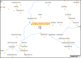 map of Jabunakrom