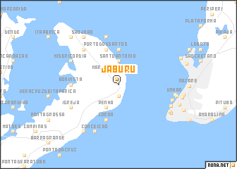 map of Jaburu