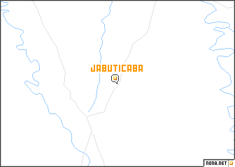 map of Jabuticaba