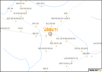 map of Jabuti