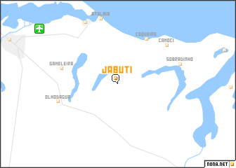 map of Jabuti