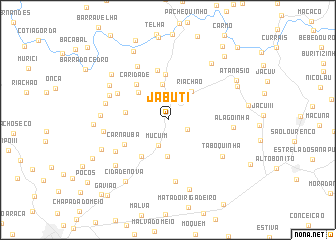 map of Jabuti