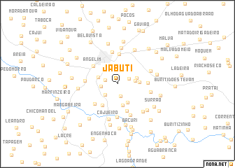 map of Jabuti
