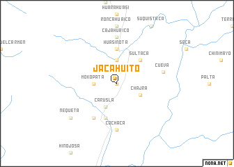 map of Jacahuito
