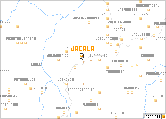 map of Jacala