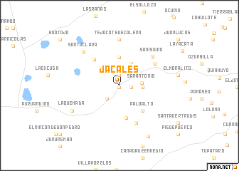 map of Jacales