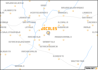 map of Jacales