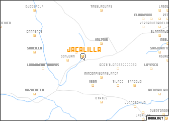 map of Jacalilla