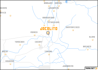 map of Jacalito