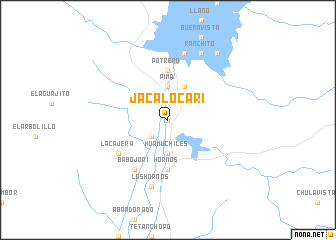 map of Jacalocari