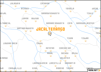 map of Jacaltenango