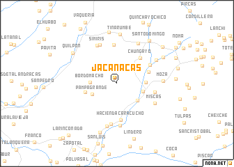 map of Jacanacas