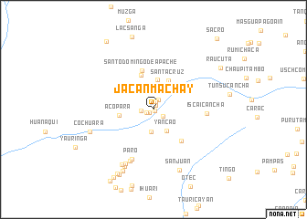 map of Jacanmachay