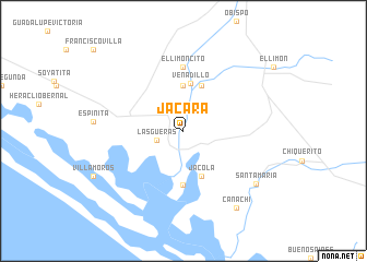 map of Jacara