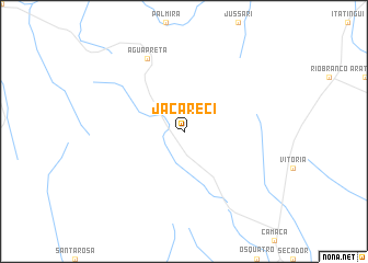 map of Jacareci