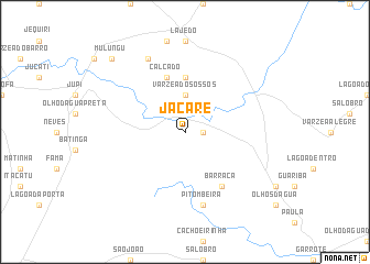 map of Jacaré