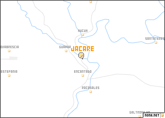 map of Jacaré