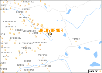 map of Jacaybamba