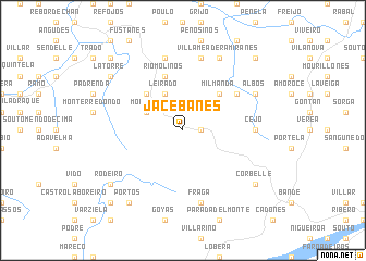 map of Jacébanes