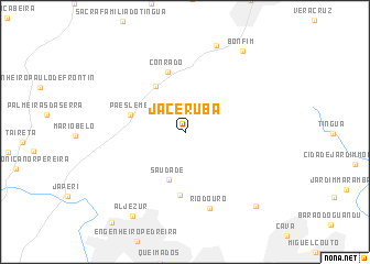 map of Jaceruba