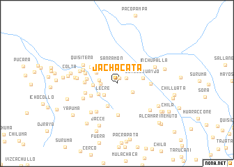 map of Jachacata