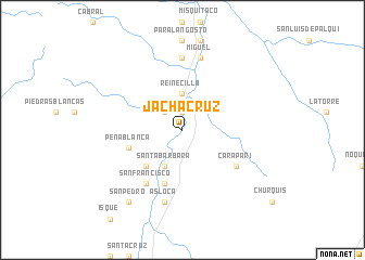 map of Jacha Cruz