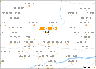 map of Jachaoko