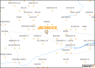 map of Jachavico