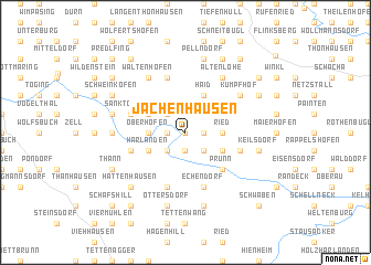 map of Jachenhausen