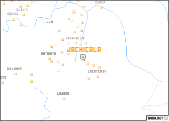map of Jachicala