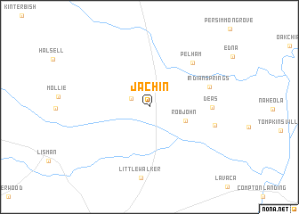 map of Jachin