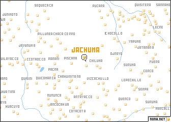 map of Jachuma