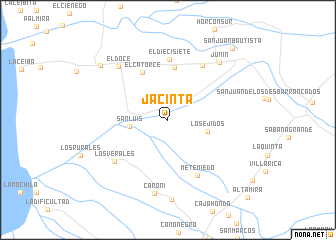 map of Jacinta