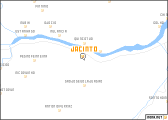 map of Jacinto