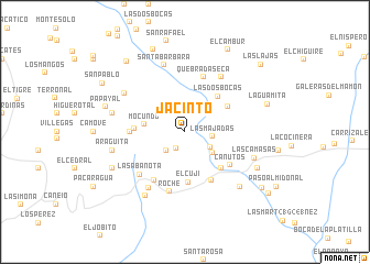map of Jacinto
