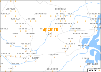 map of Jacinto